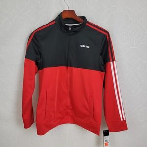 Boy's Adidas Full Zip Athletic Top/Sweatshirt, Size Large 14/16, New with tags